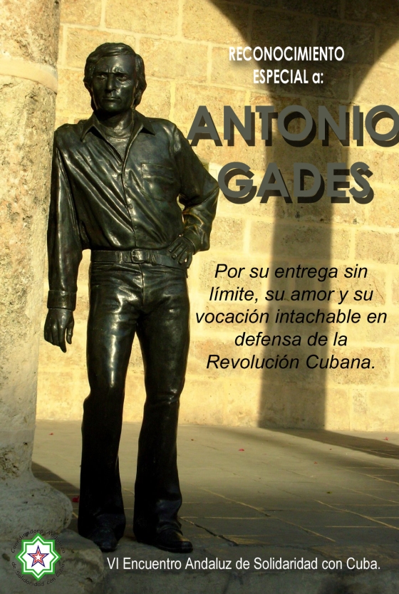 Antonio Gades - Encuentro Andaluz Solidaridad Cuba