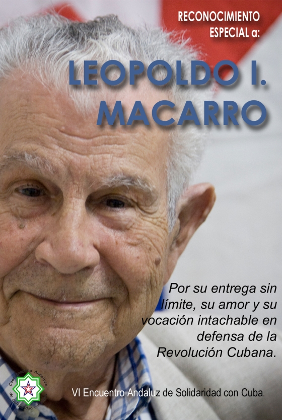 Leopoldo - Encuentro Andaluz Solidaridad Cuba